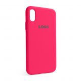 Чохол Full Silicone Case для Apple iPhone X, Xs shiny pink (38)
