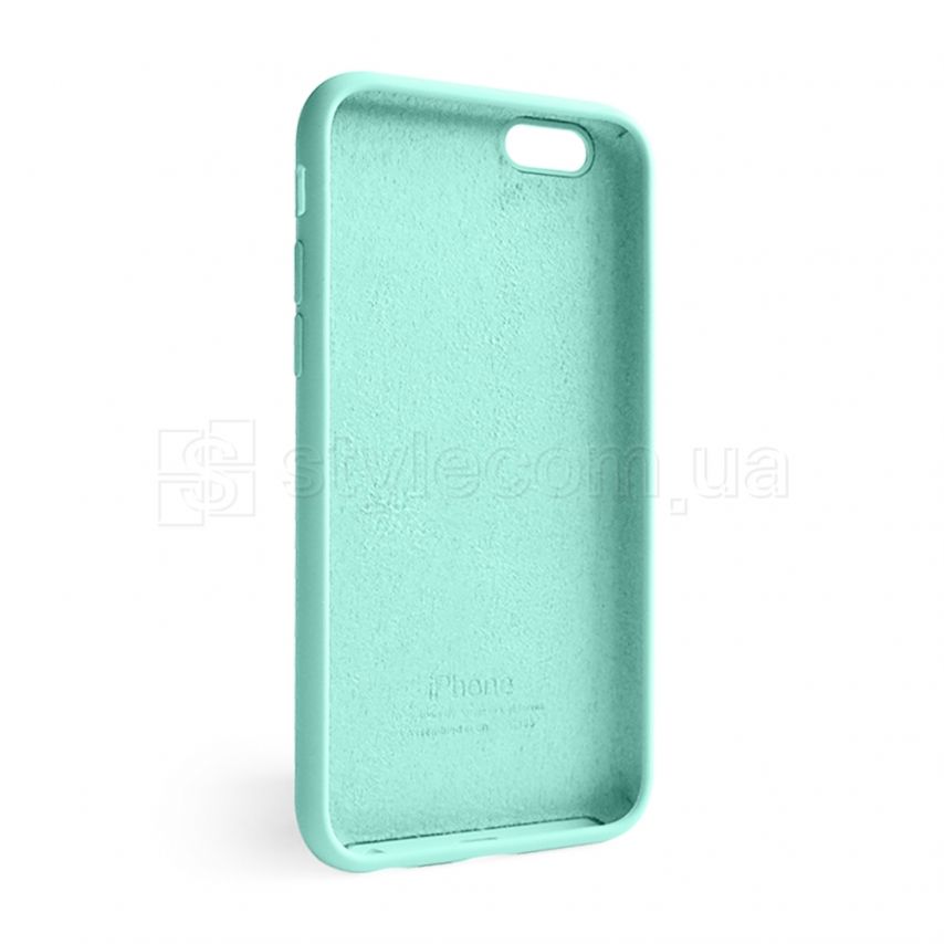 Чехол Full Silicone Case для Apple iPhone 6, 6s sea blue (21)