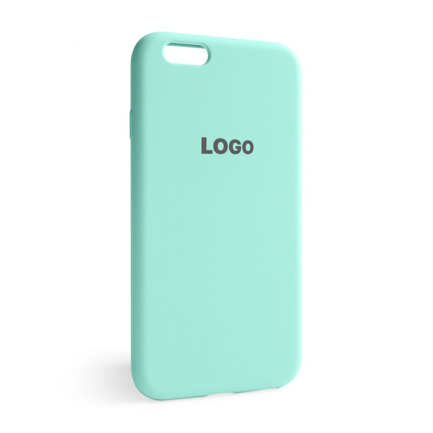 Чохол Full Silicone Case для Apple iPhone 6, 6s sea blue (21)