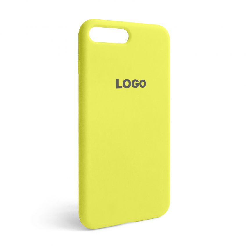 Чохол Full Silicone Case для Apple iPhone 7 Plus, 8 Plus flash lime (41)