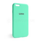 Чехол Full Silicone Case для Apple iPhone 6, 6s mint (47)