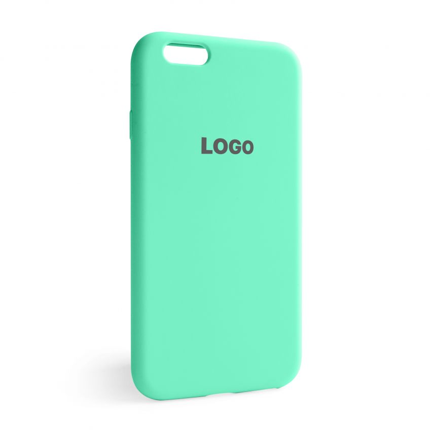 Чохол Full Silicone Case для Apple iPhone 6, 6s mint (47)