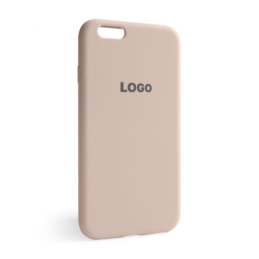 Чохол Full Silicone Case для Apple iPhone 6, 6s nude (19)