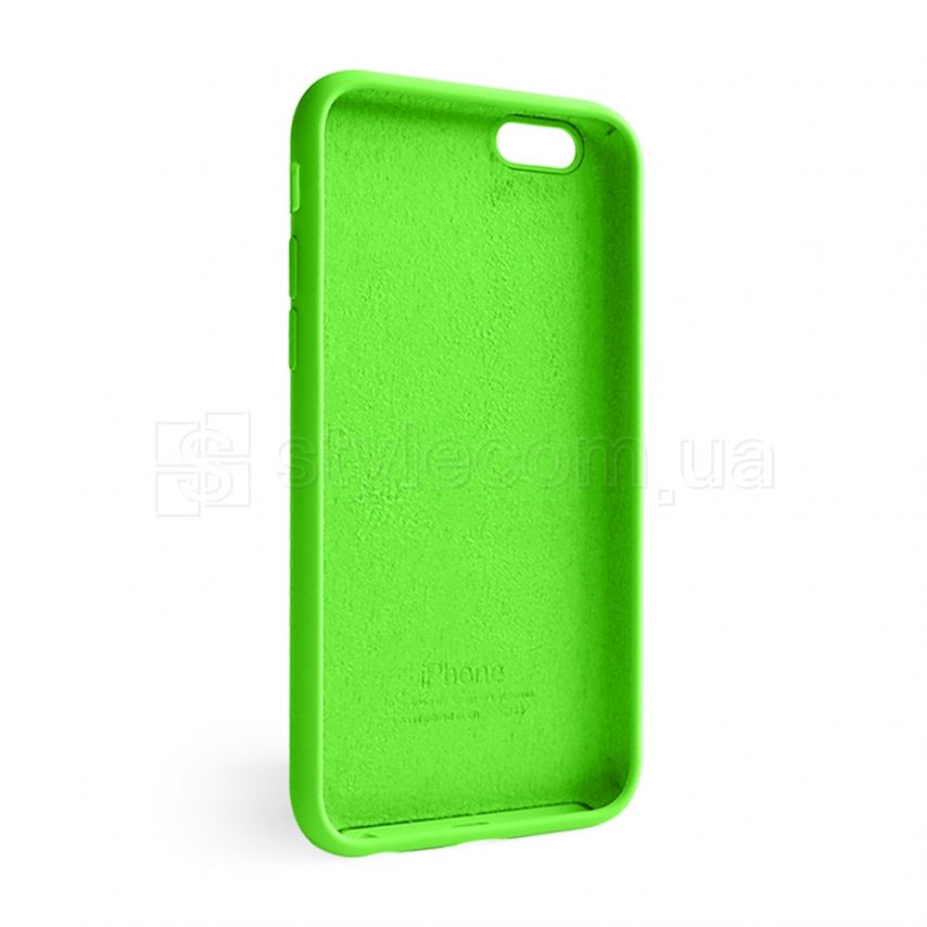 Чехол Full Silicone Case для Apple iPhone 6, 6s shiny green (40)