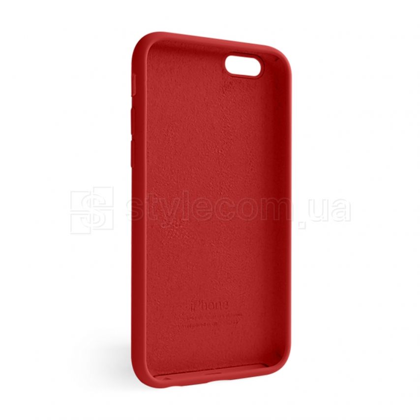 Чохол Full Silicone Case для Apple iPhone 6, 6s red (14)