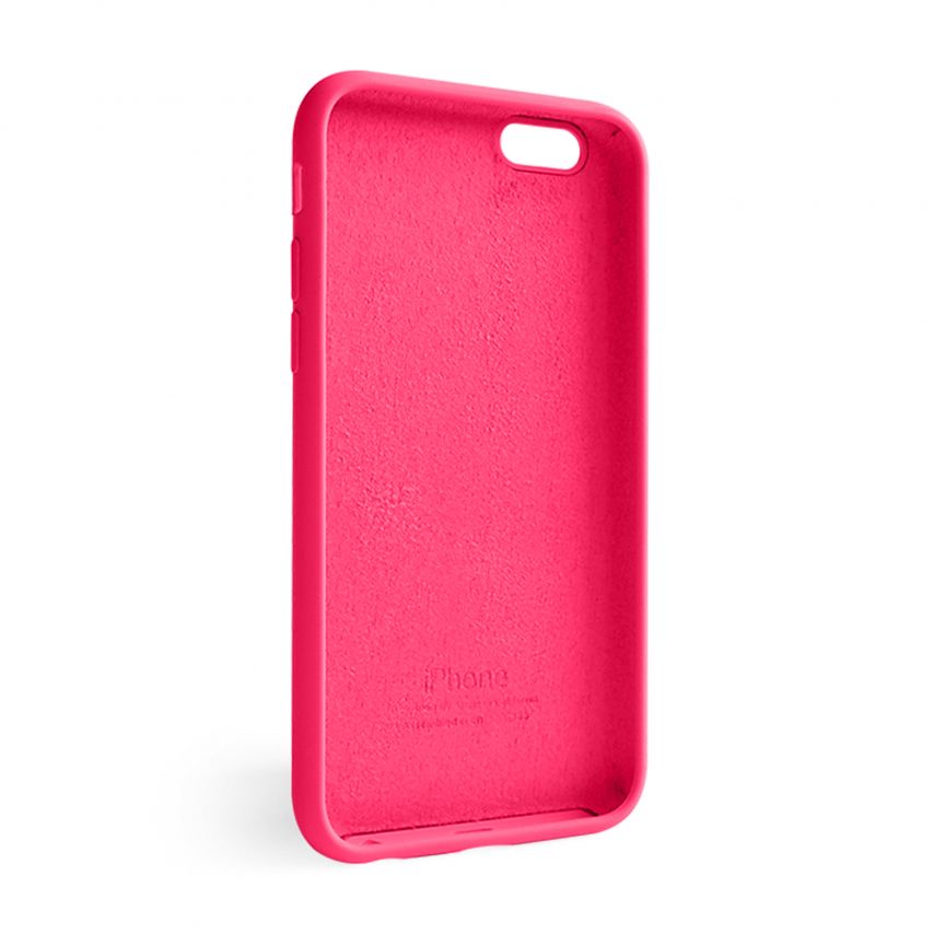 Чохол Full Silicone Case для Apple iPhone 6, 6s shiny pink (38)