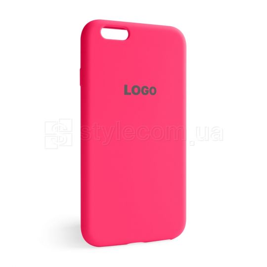 Чохол Full Silicone Case для Apple iPhone 6, 6s shiny pink (38)