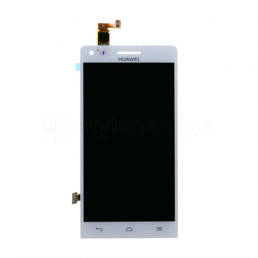 Дисплей (LCD) для Huawei Ascend G6-U10, P7 Mini L11, L22, L33 с тачскрином white High Quality