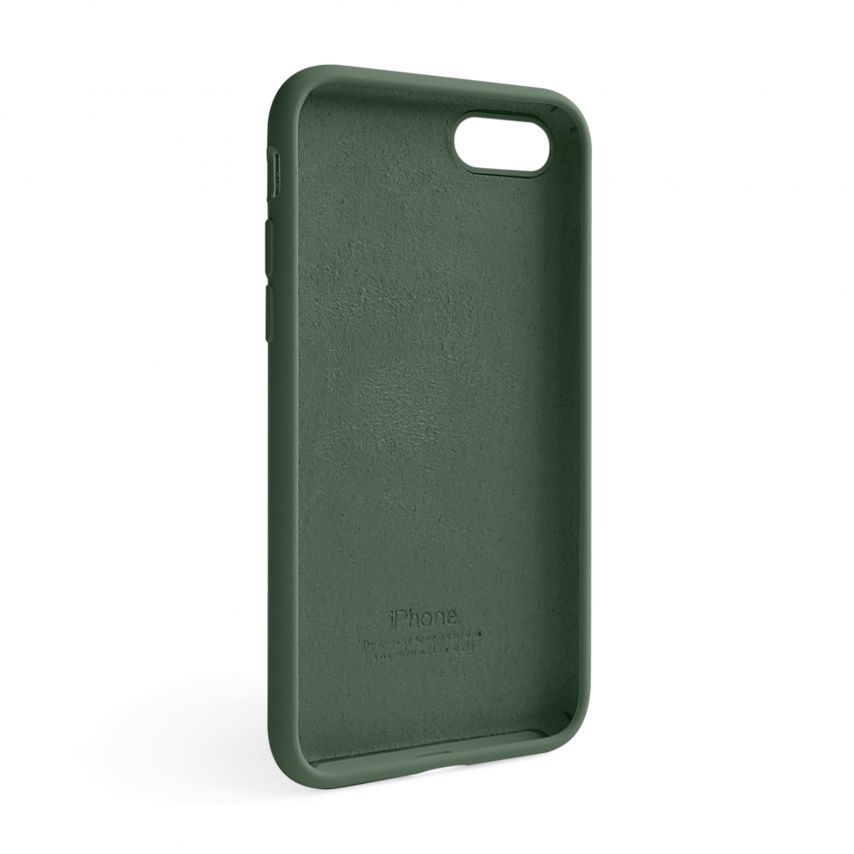 Чехол Full Silicone Case для Apple iPhone 7, 8, SE 2020 atrovirens green (54)