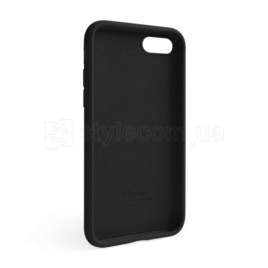 Чохол Full Silicone Case для Apple iPhone 7, 8, SE 2020 black (18)