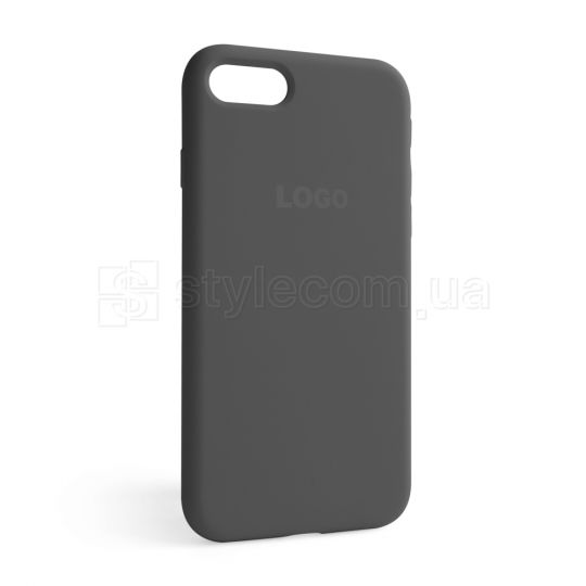 Чохол Full Silicone Case для Apple iPhone 7, 8, SE 2020 dark grey (15)