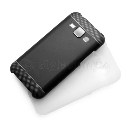 Чехол Motomo 2в1 для Samsung Galaxy J1/J100 (2015) black