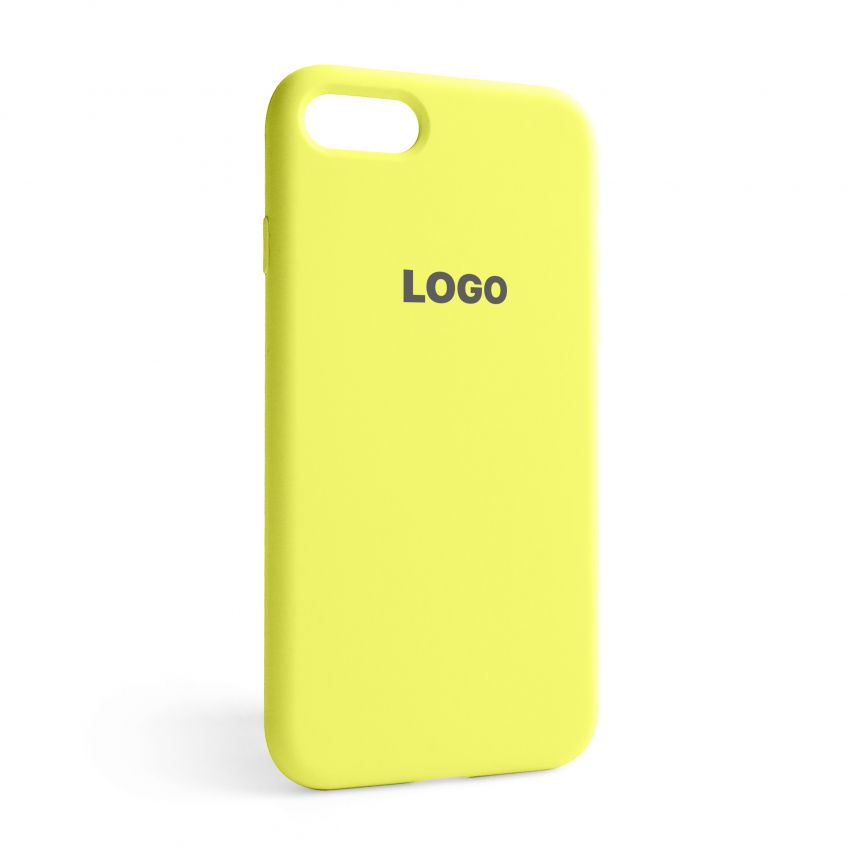 Чохол Full Silicone Case для Apple iPhone 7, 8, SE 2020 flash lime (41)