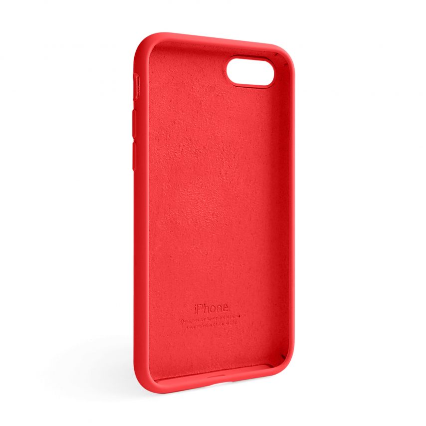 Чохол Full Silicone Case для Apple iPhone 7, 8, SE 2020 red (14)