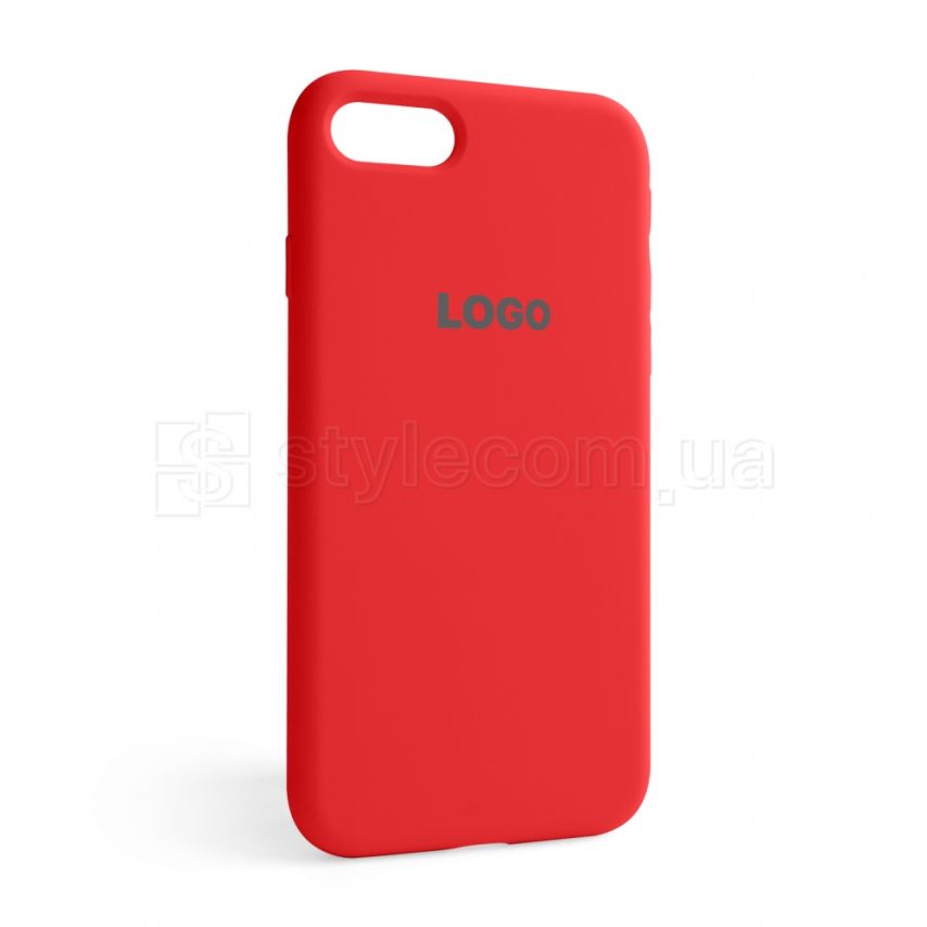 Чохол Full Silicone Case для Apple iPhone 7, 8, SE 2020 red (14)