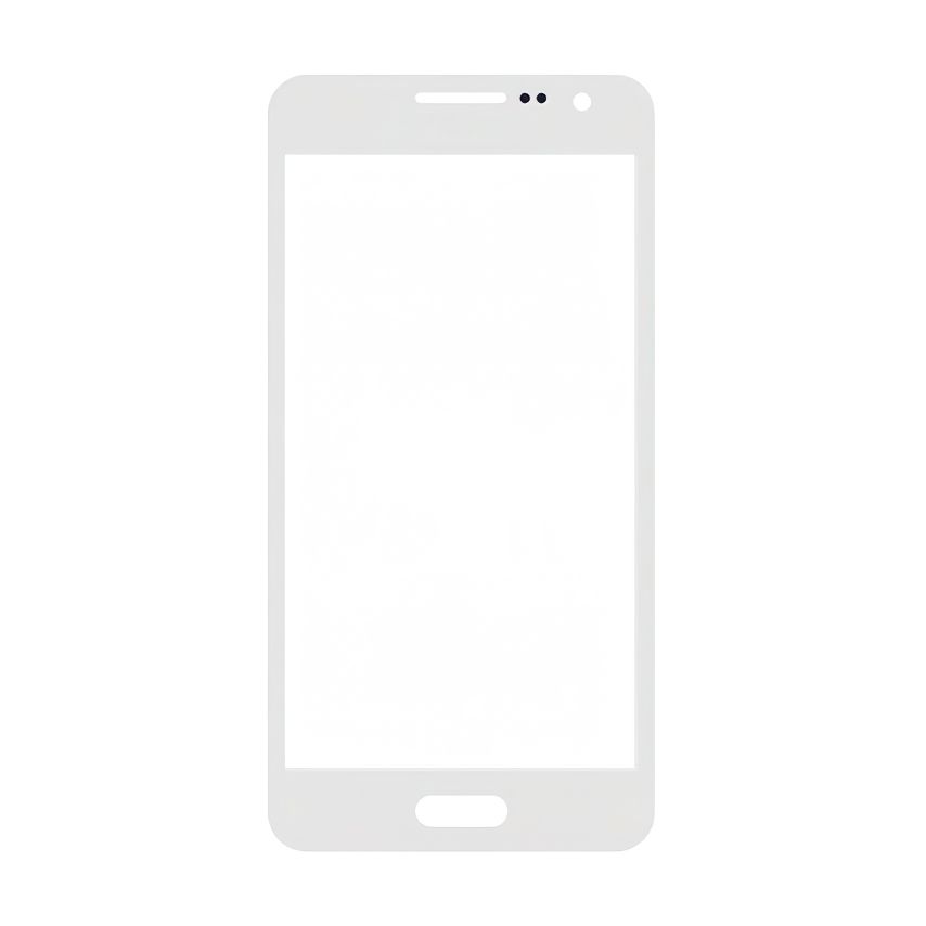 Стекло дисплея для переклейки Samsung Galaxy A3/A300 (2015) white Original Quality