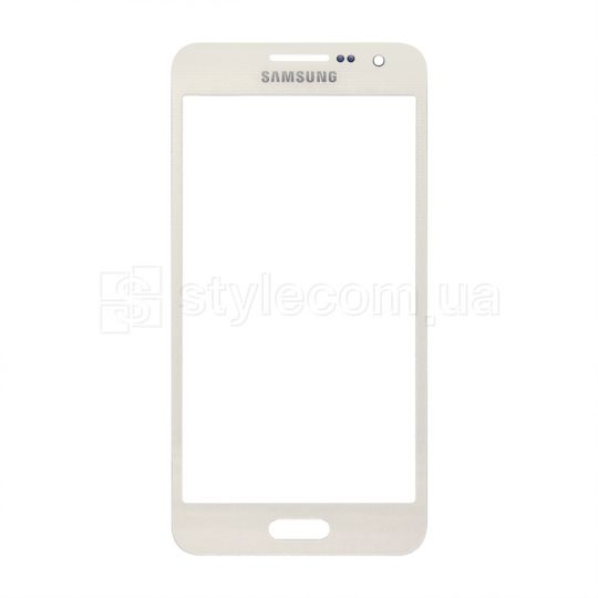 Скло дисплея для переклеювання Samsung Galaxy A3/A310 (2016) white Original Quality