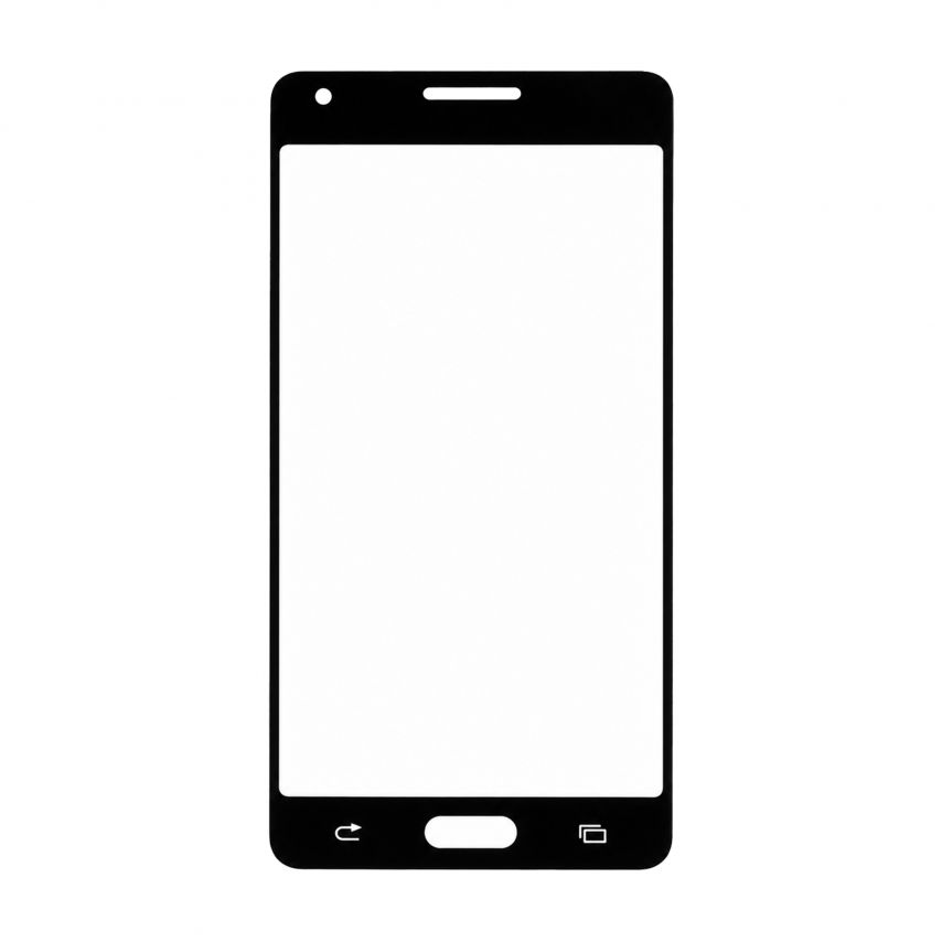 Скло дисплея для переклеювання Samsung Galaxy A5/A500 (2015), A5/A510 (2016) black Original Quality