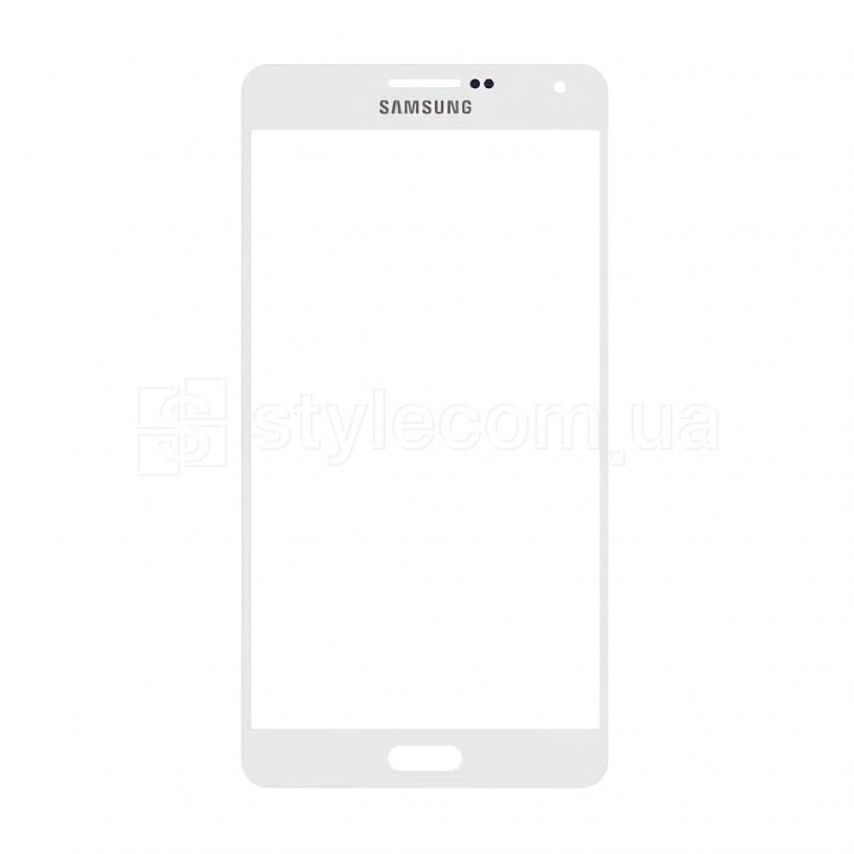 Скло дисплея для переклеювання Samsung Galaxy A7/A700 (2015) white Original Quality