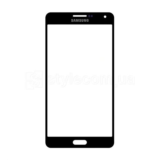 Скло дисплея для переклеювання Samsung Galaxy A7/A700 (2015) black Original Quality