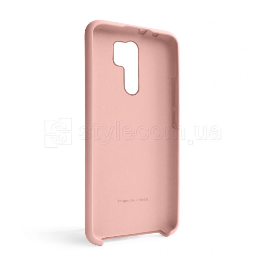 Чехол Original Silicone для Xiaomi Redmi 9 light pink (12)