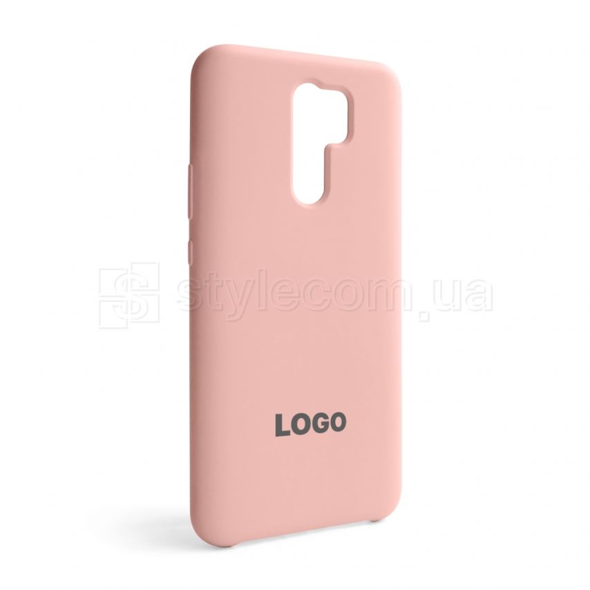 Чехол Original Silicone для Xiaomi Redmi 9 light pink (12)