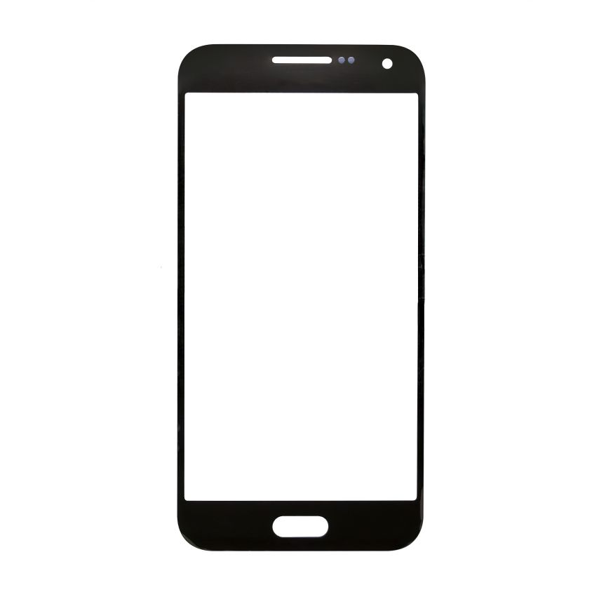 Стекло дисплея для переклейки Samsung Galaxy E5/E500 (2015) black Original Quality