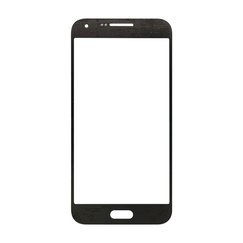 Стекло дисплея для переклейки Samsung Galaxy E5/E500 (2015) black Original Quality