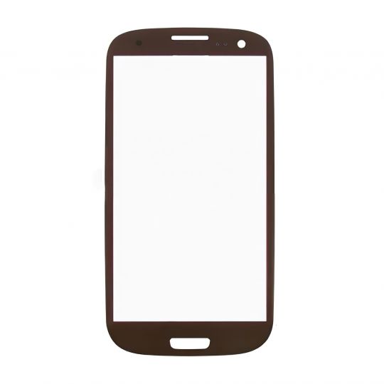 Скло дисплея для переклеювання Samsung Galaxy S3 I9300 coffee Original Quality - купити за 22.45 грн у Києві, Україні