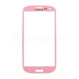Скло дисплея для переклеювання Samsung Galaxy S3 I9300 pink Original Quality - купити за 167.58 грн у Києві, Україні