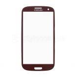 Скло дисплея для переклеювання Samsung Galaxy S3 I9300 red Original Quality - купити за 120.00 грн у Києві, Україні