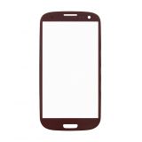 Скло дисплея для переклеювання Samsung Galaxy S3 I9300 red Original Quality