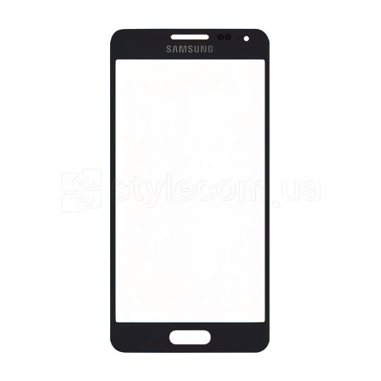 Стекло дисплея для переклейки Samsung Galaxy Alpha G850F black Original Quality