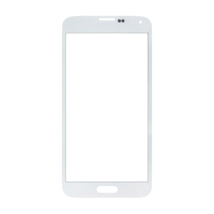 Стекло дисплея для переклейки Samsung Galaxy S5/G900H white Original Quality