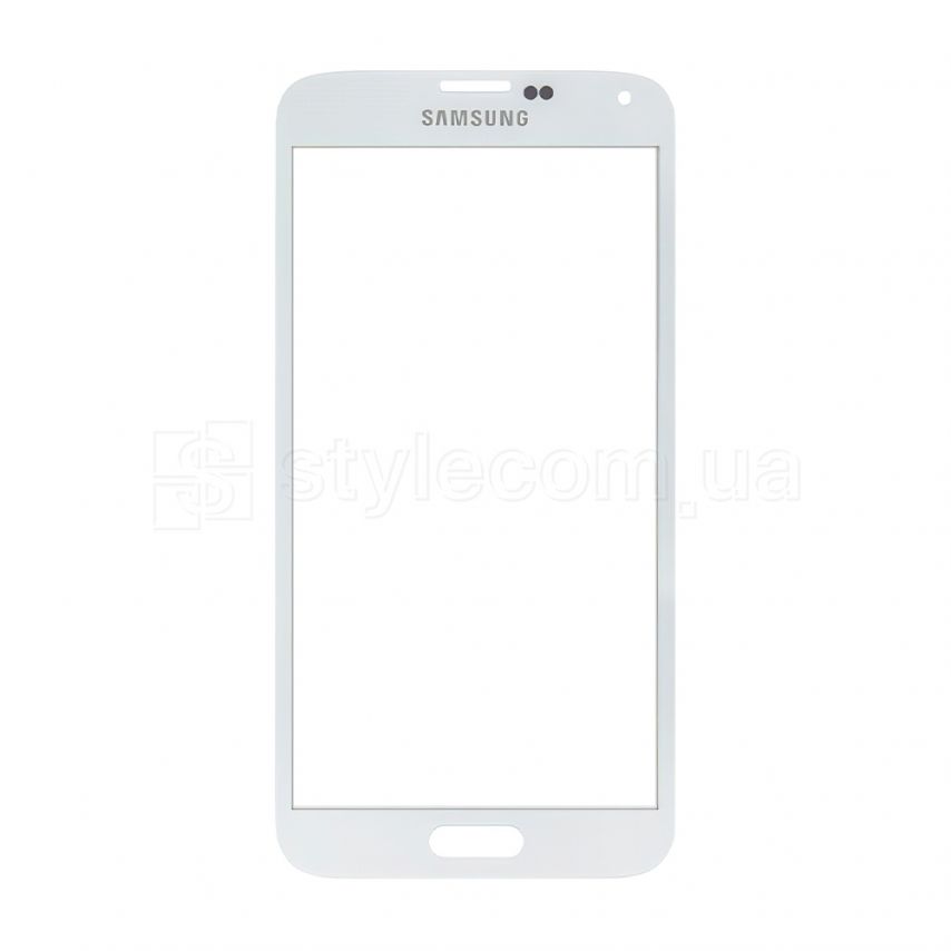 Стекло дисплея для переклейки Samsung Galaxy S5/G900H white Original Quality