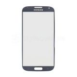 Скло дисплея для переклеювання Samsung Galaxy S4 I9500 dark blue Original Quality