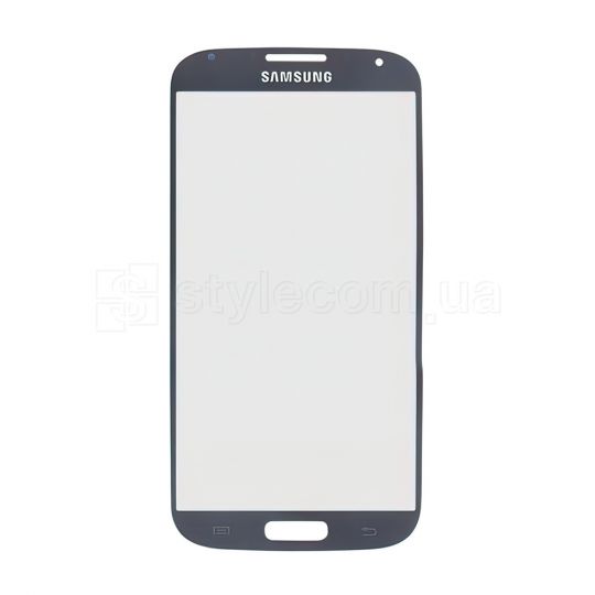 Скло дисплея для переклеювання Samsung Galaxy S4 I9500 dark blue Original Quality