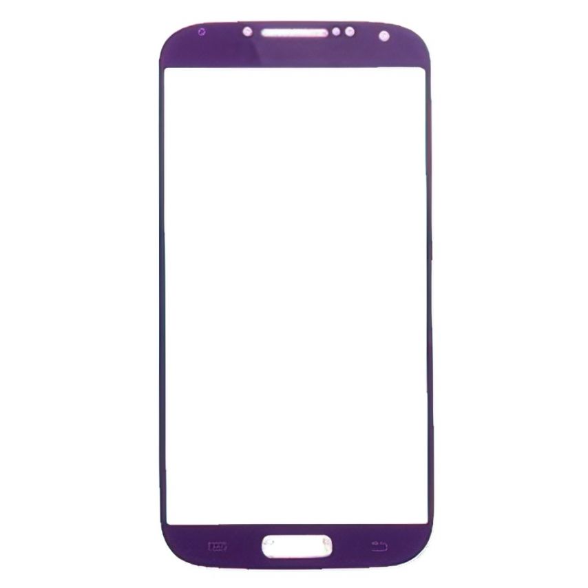 Скло дисплея для переклеювання Samsung Galaxy S4 I9500 purple Original Quality