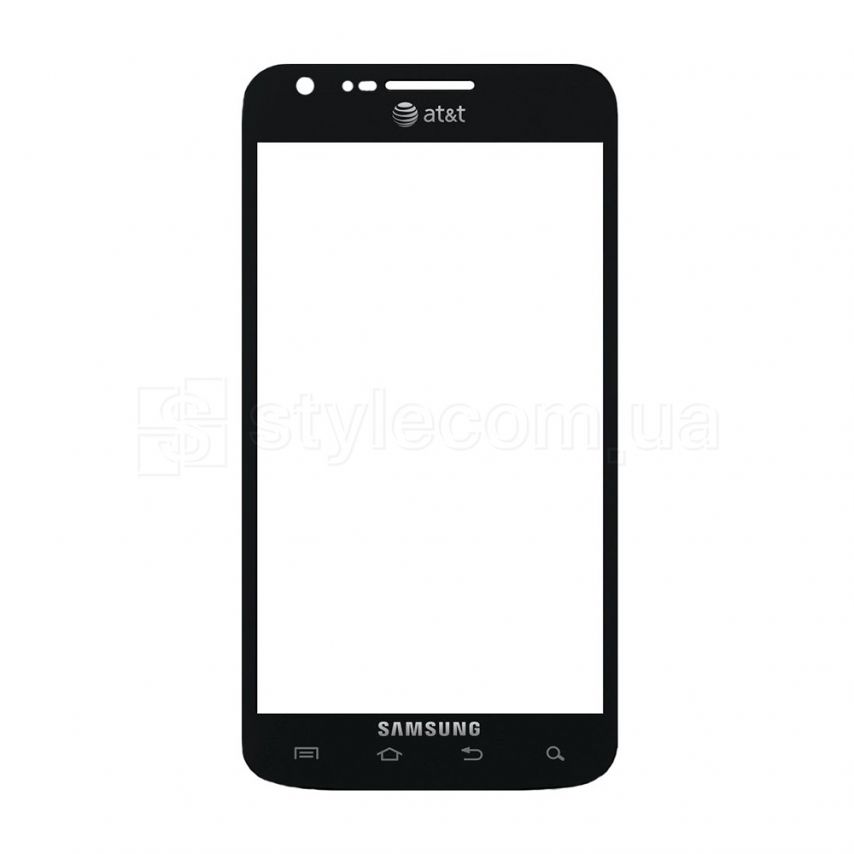 Скло дисплея для переклеювання Samsung Galaxy I727 black Original Quality