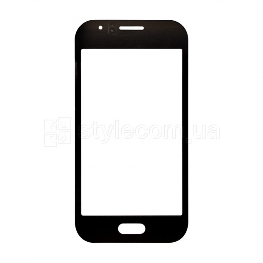 Скло дисплея для переклеювання Samsung Galaxy J1 Ace/J110 (2015) black Original Quality