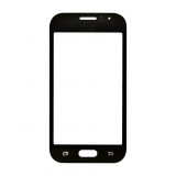 Скло дисплея для переклеювання Samsung Galaxy J1 Ace/J110 (2015) black Original Quality