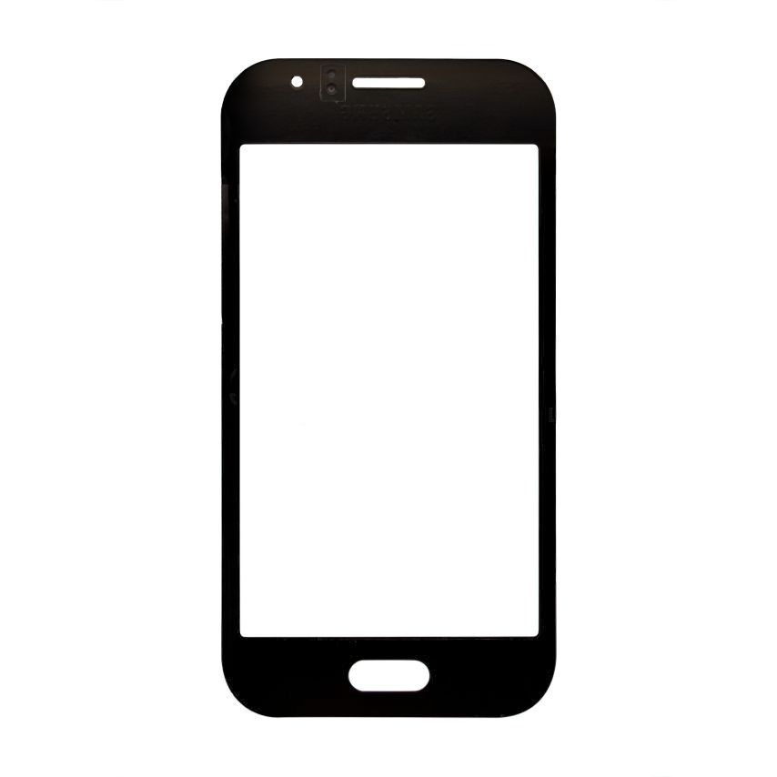 Скло дисплея для переклеювання Samsung Galaxy J1 Ace/J110 (2015) black Original Quality