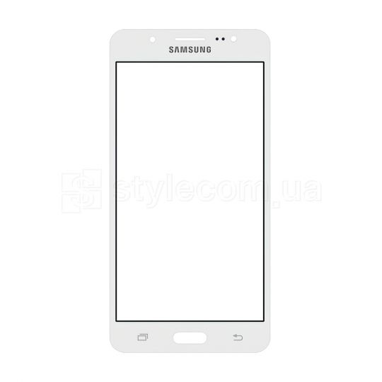 Стекло дисплея для переклейки Samsung Galaxy J5/J510 (2016) white Original Quality