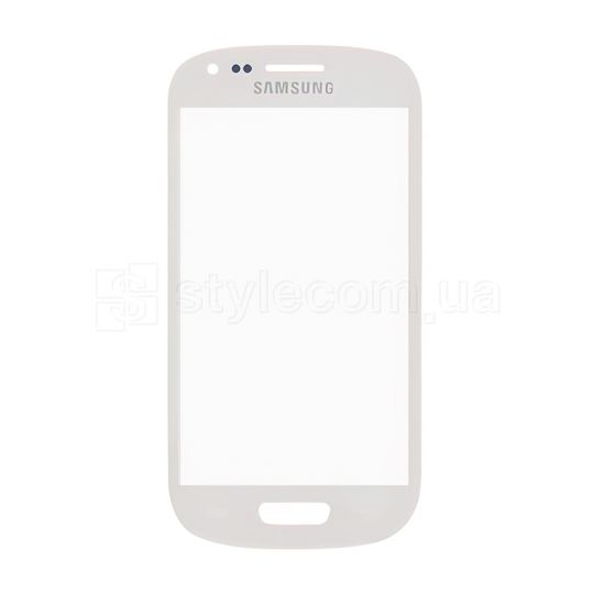 Скло дисплея для переклеювання Samsung Galaxy S3 Mini I8190 white Original Quality