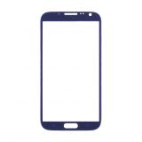 Стекло дисплея для переклейки Samsung Galaxy Note 2 N7100 blue Original Quality