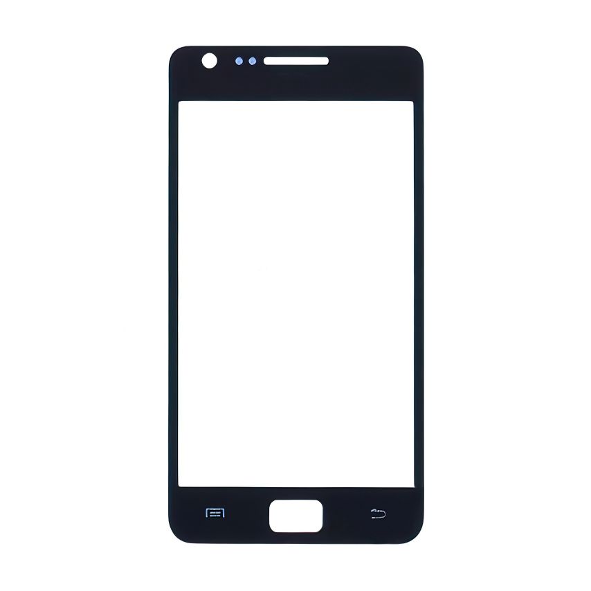 Стекло дисплея для переклейки Samsung Galaxy S2 I9100, Galaxy S2 Plus I9105 dark blue Original Quality