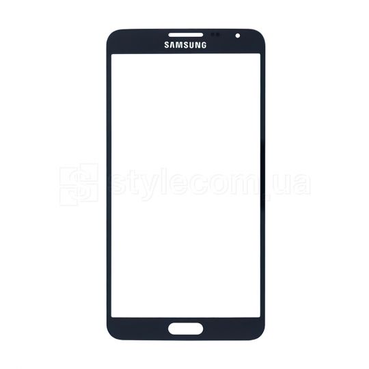 Скло дисплея для переклеювання Samsung Galaxy Note 3 N9000 dark blue Original Quality