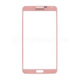 Стекло дисплея для переклейки Samsung Galaxy Note 3 N9000 pink Original Quality