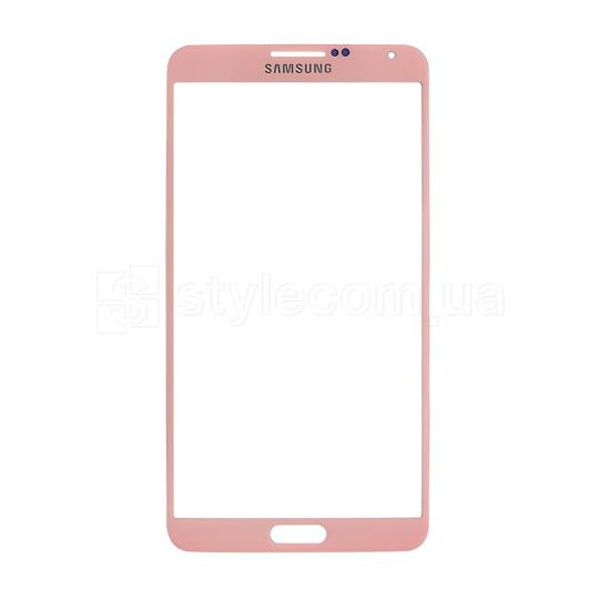 Скло дисплея для переклеювання Samsung Galaxy Note 3 N9000 pink Original Quality
