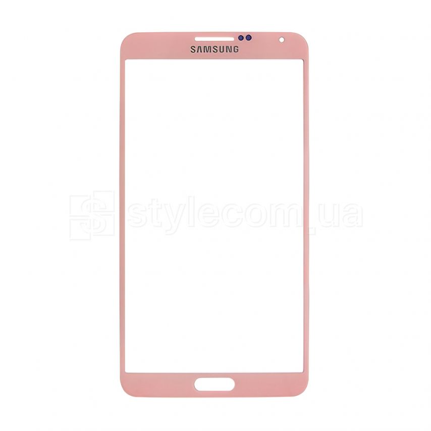 Скло дисплея для переклеювання Samsung Galaxy Note 3 N9000 pink Original Quality